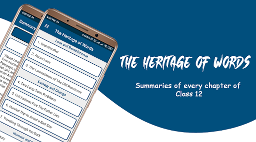 The Heritage of Words - English Summary Class 12