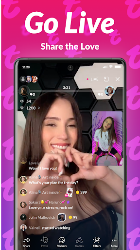 Screenshot Tango- Live Stream, Video Chat