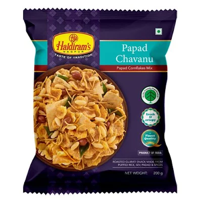 Haldiram Papad Chavanu Mixture - 200 gm