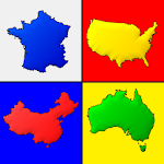 Cover Image of Télécharger Cartes de tous les pays du monde : Quiz de géographie 2.2 APK