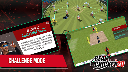 Real Cricket 20 MOD APK 4.5 Unlimited Money 2