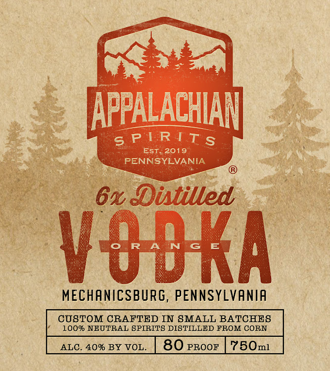 Logo for Appalachian Orange Vodka