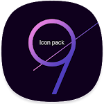 Cover Image of Скачать UX S9 Icon Pack - Бесплатный пакет значков для Galaxy S9 8.0.9 APK