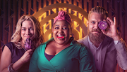 The new 'MasterChef SA' judges, from left Justine Drake, Zola Nene and Gregory Czarnecki