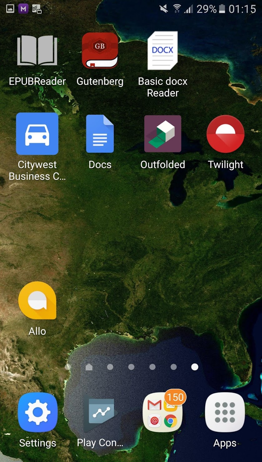 North America from Space Screen 1