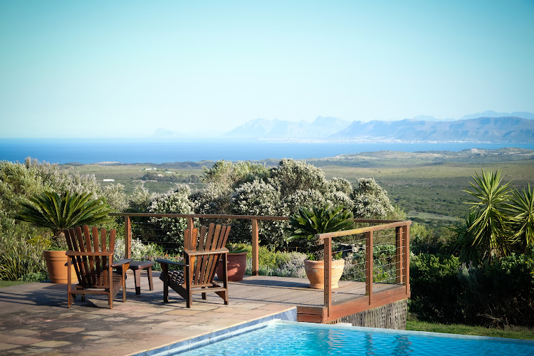 Bellavista Country Place dishes up panoramic views across Walker Bay. Picture: RICHARD HOLMES