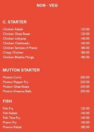 The Chimney House menu 1