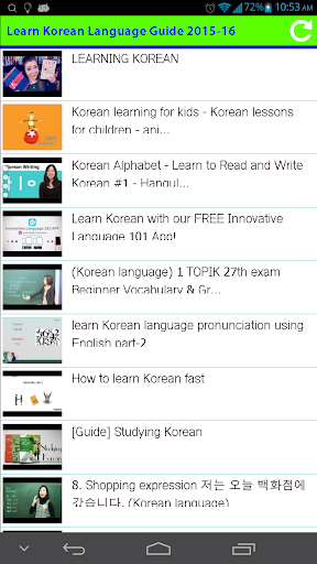 Learn Korean Language Guide