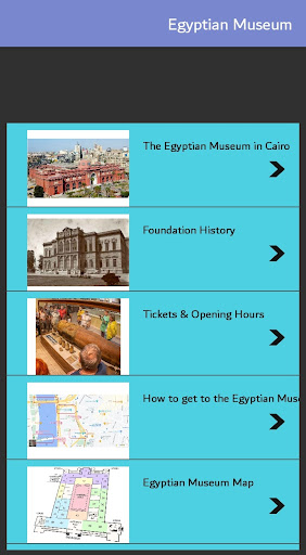 Screenshot Egyptian Museum