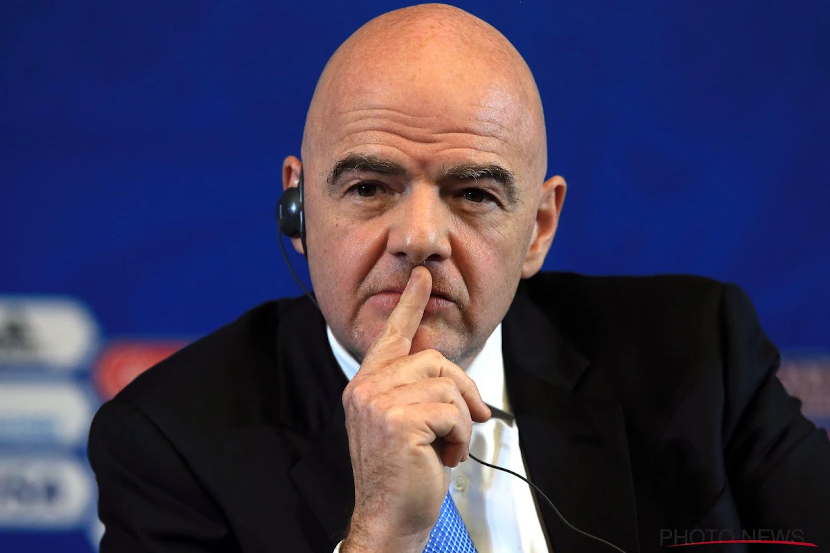 Les délires de Gianni Infantino : "Donner de l'espoir aux Africains" avec un Mondial tous les deux ans ...