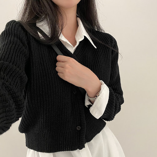 Title 10, Womens Loose All-Matching Lazy Knitted Cardiga...