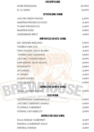 Brewhouse -  The Bar and Brewery menu 8