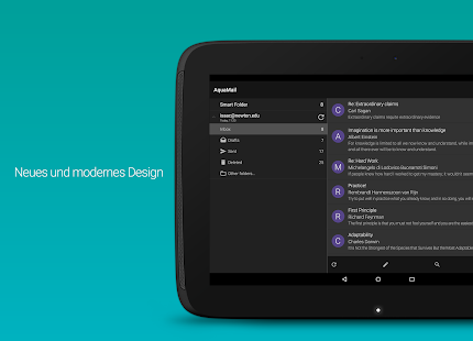 Aqua Mail ─ E-Mail-App Screenshot