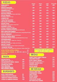 Pizza King menu 1