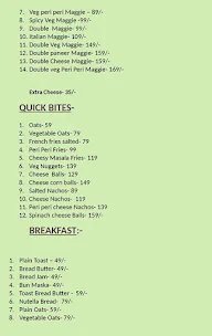 Snacks & Salad menu 5