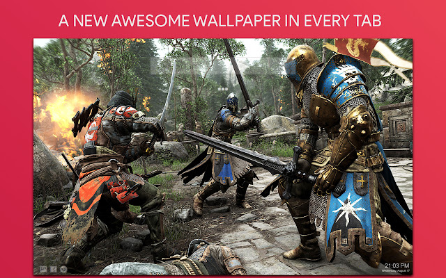 For Honor Wallpaper HD Custom New Tab