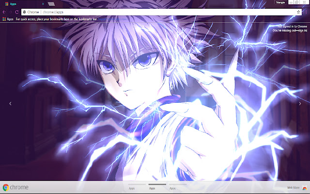 Hunter X Hunter 1366x768 chrome extension