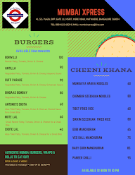 Mumbai Xpress menu 2