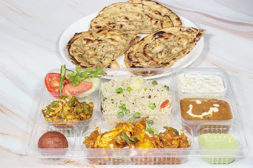 Kadhai Paneer Thali