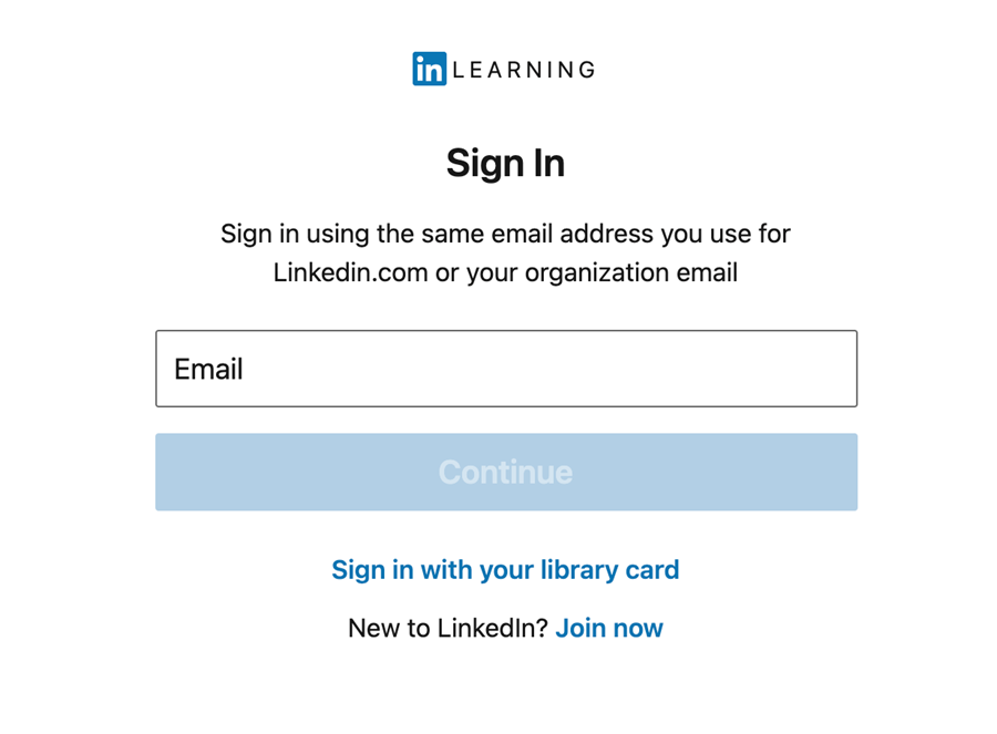 How to Log In to LinkedIn Learning