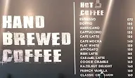 Crush Coffee menu 3