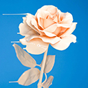 Minimal Rose Blues | BEST ART FLOWER } 1080P Chrome extension download