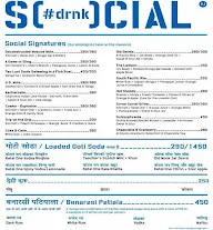 Social menu 1