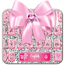 تنزيل Pink Bow Diamond Keyboard التثبيت أحدث APK تنزيل