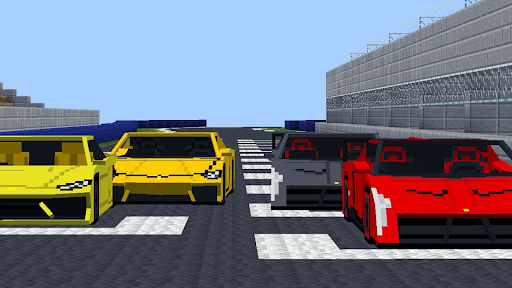 Screenshot Cars Mod for Minecraft PE