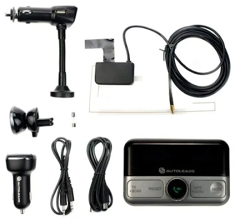 In vehicle DAB/DAB+ receiver with music streaming and HF