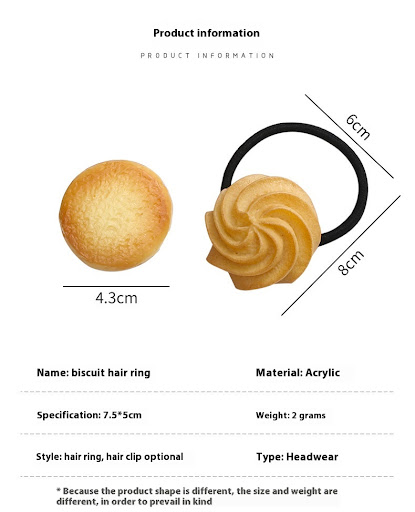 Title 7, Biscuit Side Clip Hairpin Interesting And Funny