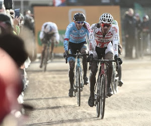 David van der Poel glundert naast zijn broer: "Dit is mijn allereerste podiumplaats in een klassementscross"