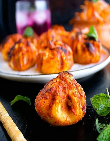 Tandoori Momos (MAKE IN TANDOORI AND MAYO SAUSE- GRAVY MOMO)