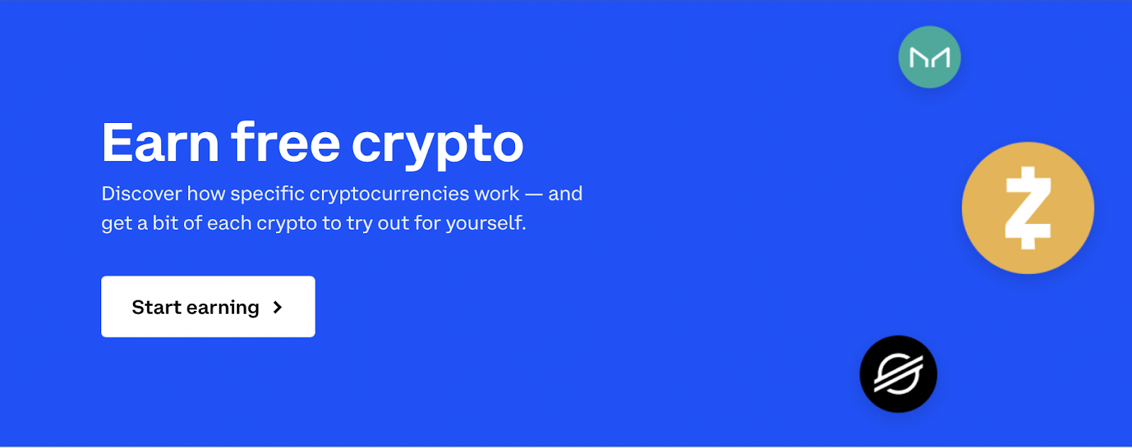 Coinbase Learning Center, Earn free Crypto