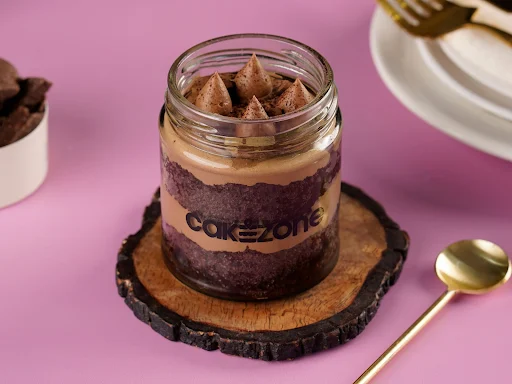 Belgium Chocolate Mini Jar Cake