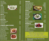 Rajdhani Pure Vegetarian Restaurant menu 2