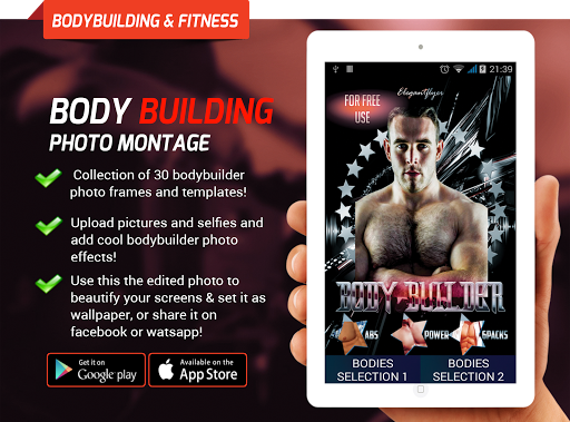 Body Builder Photo Montage