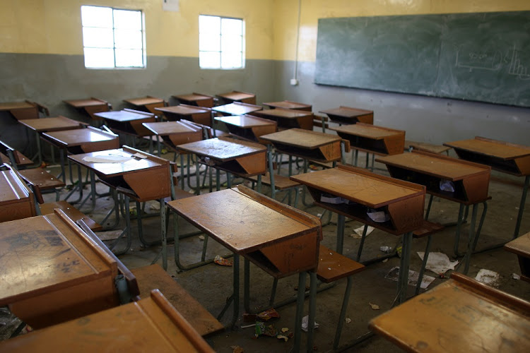 School classroom. File picture