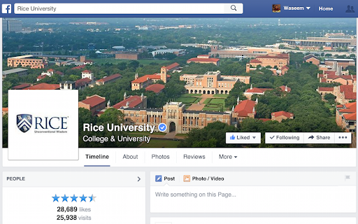 Rice University Official Page