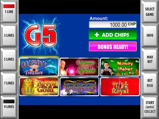 G5 casino slots machines