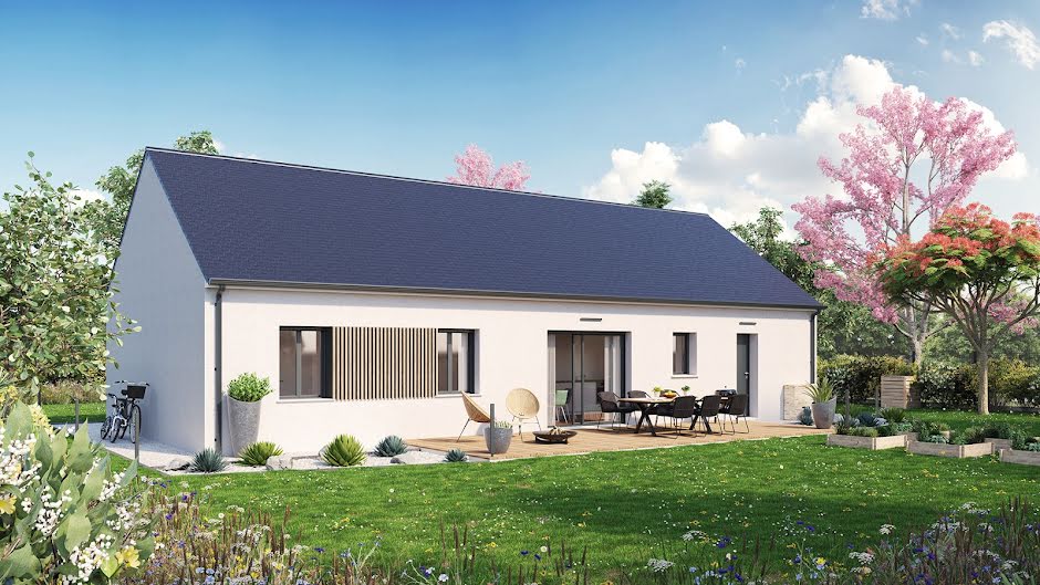 Vente maison neuve 5 pièces 95 m² à La Croix-en-Touraine (37150), 256 294 €