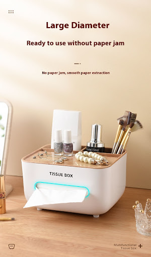 Title 2, Light Luxury Multifunctional Simple Desktop Sto...