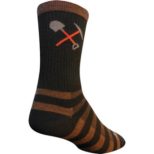 SockGuy Trail Work Wool Cycling Sock