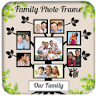 Family photo frames icon