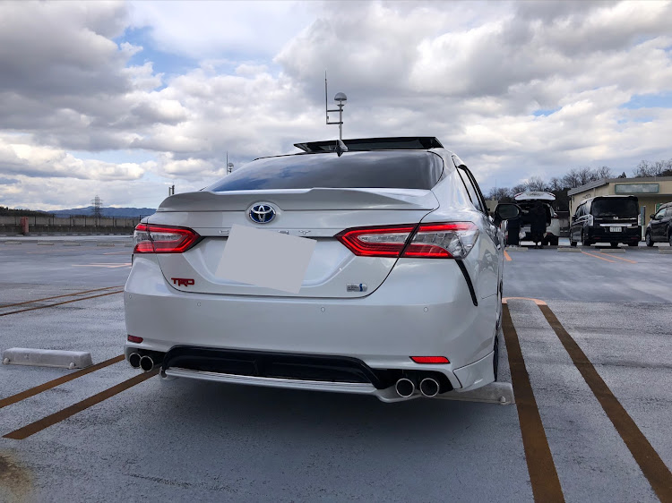 カムリのカムリws・ホイール交換・おはようございます・イオンモールに関するカスタム事例の投稿画像3枚目