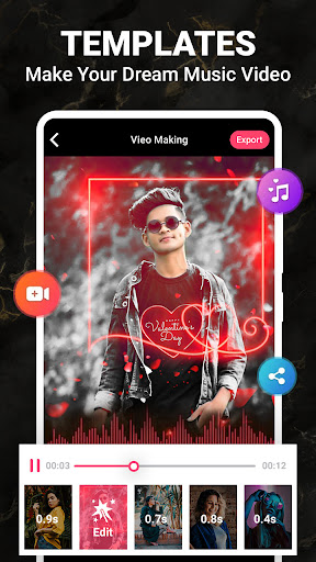 Screenshot Beat Music Video Maker-VidReel