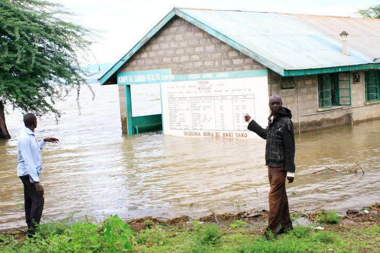 Kampi ya Samaki hospital on Wednesday