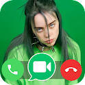 Billie Eilish Fake Video Call icon