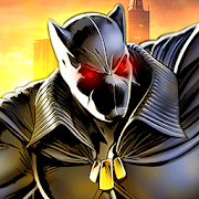 Grand Superhero Panther Flying City Rescue Mission  Icon