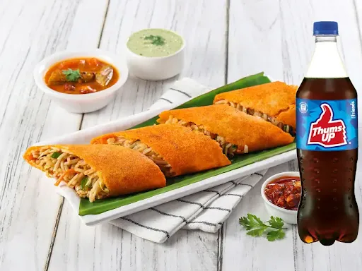 Chop Suey Dosa + Soft Drink (600 Ml)